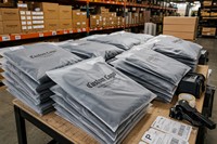 Bolsas de Ropa Laminadas BOPP Personalizadas OEM, Reutilizables, con Cierre, Impresión de Serigrafía, Logotipo Personalizado, Color y Tamaño Personalizados para Ropa