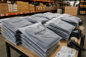 Custom OEM Resealable Laminated BOPP Garment <b>Bags</b> Zipper Silk Screen Printed Custom Logo Custom Color Size for Clothing - Product Image 2