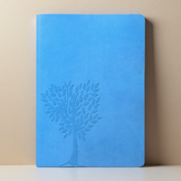 Promotion en gros : Carnet de planification professionnel à couverture rigide en cuir PU, 80 feuilles, avec sangle et reliure cousue, personnalisable avec logo