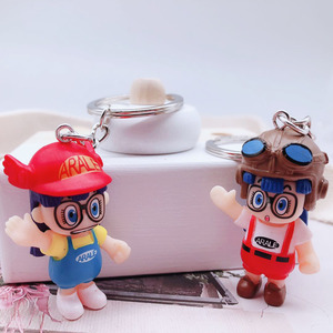 Porte-clés poupée de dessin animé 3D, pendentif en forme de pluie, alare, crème, gâteau, à faire soi-même, vente en gros et en détail, 6 pièces - Product Image 5