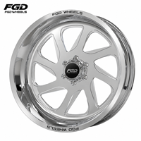 Jantes forgées concaves 22x10 26x12 22x14 24x14 26 pouces 6x5.5 6x135 8x170 6/8 trous pour Chevrolet Silverado Ford F150 avec enjoliveurs flottants