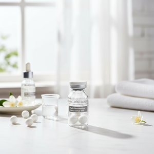 Bola de Péptidos Liofilizados de Alta Concentración Más Vendida, Apta para Uso Facial, Ampolla Reafirmante, Cosmético Vegano para Blanquear - Product Image 3