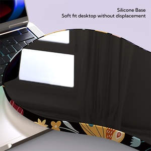 OEM Office Massage Memory Foam Wrist Support Mousepad Custom Print Ergonomic <b>Mouse</b> Pad with Wrist Rest for Carpal Tunnel Relief - Product Image 3