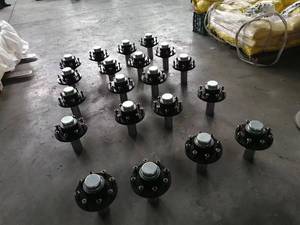 Nouveaux kits de moyeux de 6,5 pouces OE 41060 pour remorques de 7000 lb, accessoires de moyeu de roue libre d'essieu 25580 14125, remplacement/réparation - Product Image 4