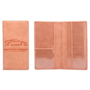 Portadocumentos de Piel Sintética <span class=keywords><strong>para</strong></span> Automóvil, <span class=keywords><strong>para</strong></span> <span class=keywords><strong>Seguro</strong></span> y Registro, con Espacio <span class=keywords><strong>para</strong></span> Licencia de Conducir, Venta al Por Mayor - Product Image 1