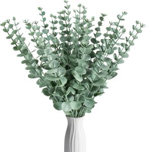 Hojas de Eucalipto Artificiales Realistas de Alta Calidad, Planta de 3 Ramas para Decoración del Hogar - Product Image 1