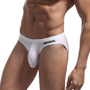 JOCKMAIL Slip da Uomo Sexy a Vita Bassa, Intimo Maschile in Cotone Traspirante Estivo, Slip Corti a Vita Bassa Tinta Unita, Bikini Maschile - Product Image 1