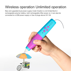 Bút vẽ <span class=keywords><strong>3D</strong></span> in nhiệt độ tùy chỉnh sáng tạo dành cho trẻ em năm 2023, bút vẽ nhựa <span class=keywords><strong>3D</strong></span> PCL Nhật Bản - Product Image 3