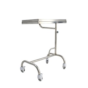 Carrito de Instrumentos Móvil de Acero Inoxidable Lu Kangmai de 2 Niveles para Cirugía - Product Image 5