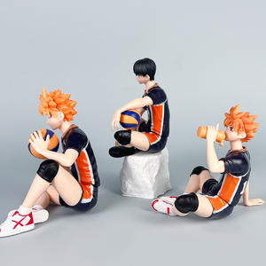 Figuras de Acción de <span class=keywords><strong>Hinata</strong></span> <span class=keywords><strong>Shoyo</strong></span> y Kageyama Tobio de Voleibol, Artesanía, con Estuche de Transporte y Caja de Exhibición - Product Image 2