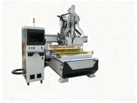 Routeur CNC ATC 1328 avec lame de scie, machine de nesting pour le bois, pour la découpe et la gravure de panneaux de meubles et de portes d'armoires, machine à travailler le bois