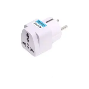 4,0mm Tourismus-Konvertierungs stecker European Travel Plug Outlet Adapter auf Universal Socket Euro Plug Adapter