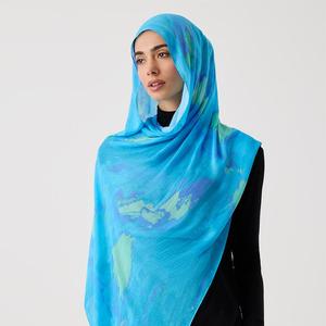 2026 Breathable Custom Logo Muslim Headscarf Wholesale 2026 4-Season Graceful Modest Ladies' Print <b>Modal</b> <b>Hijab</b> - Product Image 1