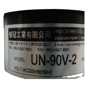 UNI-CROWN CO.,LTD VACUUM PUMP/AIR COMPRESSOR UN-90V-2 UV-120V-2 UN-200V-2