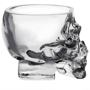 Vaso creativo con forma de <span class=keywords><strong>calavera</strong></span> de 150ml al por mayor, vaso de whisky para bebidas, vaso de <span class=keywords><strong>cristal</strong></span> con <span class=keywords><strong>calavera</strong></span> - Product Image 2