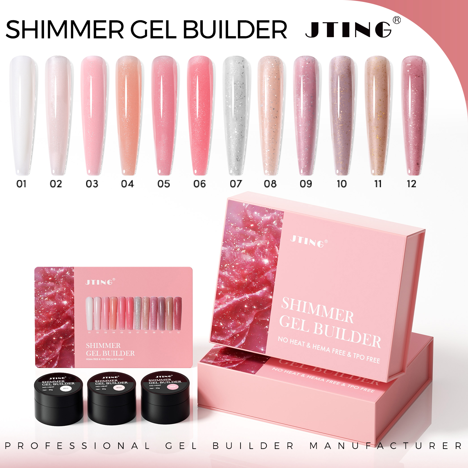 G76 Shimmer Gel Builder