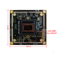 Module de caméra analogique CMOS 2MP 4 en 1 AHD/TVI/CVI/CVBS NVP2441+ IMX307 1920x1080P