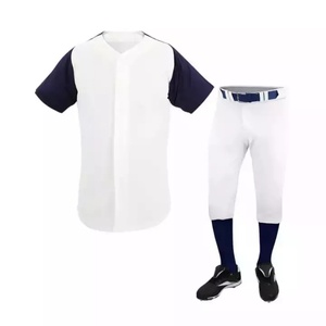 Camiseta de Béisbol de Algodón de Alta Calidad con Botones y Bordado, Uniformes de Béisbol para Niñas, Camiseta y Pantalones Cortos - Product Image 3