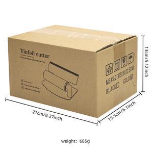 Cortador de Papel de Aluminio Profesional para Peluquería <span class=keywords><strong>WangDa</strong></span> BG189-6, Herramienta de Peluquería de Cobre, Color Negro - Product Image 4