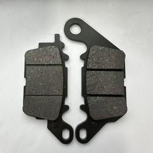 Pastillas de freno de repuestos de motocicleta al por mayor de alta calidad con respaldo de acero de 3MM para Mio M3 - Product Image 4