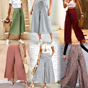 Megan Pantalones Acampanados <span class=keywords><strong>de</strong></span> <span class=keywords><strong>Segunda</strong></span> <span class=keywords><strong>Mano</strong></span> para Mujer, Ropa Usada <span class=keywords><strong>de</strong></span> <span class=keywords><strong>Segunda</strong></span> <span class=keywords><strong>Mano</strong></span>, Venta Al por Mayor - Product Image 1