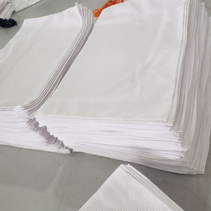 Hấp thụ Waffle dệt 380gsm Microfibre chi tiết, cửa sổ, món ăn thủy tinh khăn nhà bếp Khăn trà sợi nhỏ làm sạch vải - Product Image 3