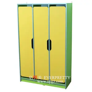 Customized Colorful Kindergarten Kids Classroom Toy Storage Cabinet with Shoes Box for Kids