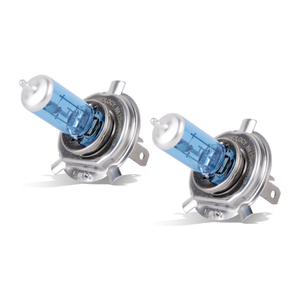 Lámpara Halógena <span class=keywords><strong>H4</strong></span> de 12V 60W 55W con Película Azul, Súper Brillante, Bombilla Halógena P43t 4300K, Luz Baja y Alta, Producto Nuevo - Product Image 3