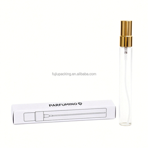 Flacon de parfum miniature transparent 2ml 3ml 5ml 10ml avec bouchon à vis, petit vaporisateur à fine brume <span class=keywords><strong>vide</strong></span> pour les voyages, avec coffret cartonné de luxe - Product Image 6