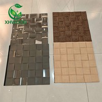 Panneau mural acoustique 3D en mosaïque, panneau mural moderne, plaque insonorisante pour la décoration murale intérieure