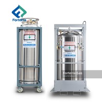 Réservoir de stockage cryogénique du réservoir 210L 450L 1000L d'hydrogène liquide de certification de la CE d'acier inoxydable pour l'hôpital médical