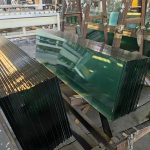 Rampe d'<span class=keywords><strong>escalier</strong></span> <span class=keywords><strong>de</strong></span> <span class=keywords><strong>piscine</strong></span> extérieure en <span class=keywords><strong>verre</strong></span> trempé anti-impact, design moderne sans cadre, pour balcon et <span class=keywords><strong>escalier</strong></span> - Product Image 2