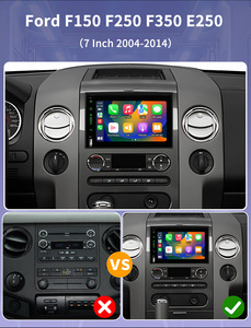 Carupez 7-Inch Android Xe Stereo Đối Với Ford F150/F250/F350 Cạnh Mustang Explorer 2004-2014 OEM DSP GPS FM Transmitter Thẻ SD - Product Image 2