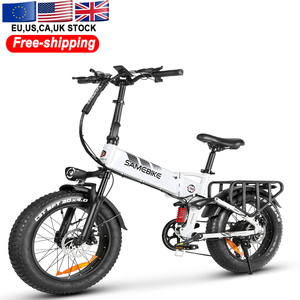 Bicicleta Eléctrica <span class=keywords><strong>Plegable</strong></span> <span class=keywords><strong>SAMEBIKE</strong></span> RS-A02PRO de 20 Pulgadas con Suspensión Completa y Neumáticos Gruesos, 15 Ah, Disponible en Almacén de la UE - Product Image 3