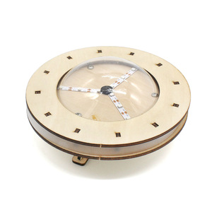 Kit de Ciencia de Disco Volador con Luz Azul, Juguete Educativo de Madera para Niños de 7-9 Años, Modelo STEM de Ensamblaje Manual - Product Image 4