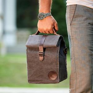 Sac À Lunch Isolé sur mesure Bureau Sac à Lunch En <span class=keywords><strong>Toile</strong></span> Cirée Sac à Lunch Adulte - Product Image 6