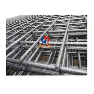 10mm Steel Rebar Wire Concrete Foundation 393 Reinforcing Mesh