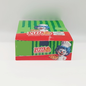 Gomitas de Pizza al por Mayor, 18g, <span class=keywords><strong>4</strong></span> Piezas, Buen Sabor, Gomitas con Forma de Pizza, Dulces con Forma de Comida Rápida - Product Image 1