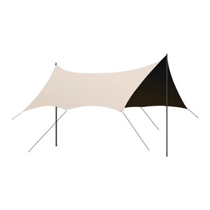 Butterfly Tarpaulin <b>Tent</b> 6-7mm Polyester Portable Outdoor Camping Sunshade Rain Wind Protection Luxury Size Fold Setup - Product Image 1