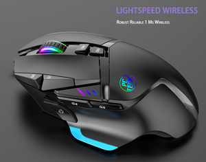 Chuột chơi game không dây pctenk xm92b Chuột chơi game không dây có thể sạc lại quang học 10D pin Lithium 500mAh không dây & có dây 3 trong 1 - Product Image 6