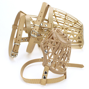 Bozal de plástico para perros y gatos, malla de palisado, antimordedura, antiladridos, equipo protector para mascotas - Product Image 5