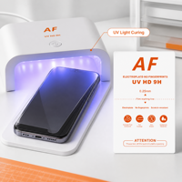 Protection d'écran 3D à couverture intégrale avec traitement UV, anti-empreintes digitales, anti-reflets, pour téléphone mobile incurvé