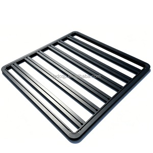 Couverture de benne rétractable universelle en alliage d'aluminium personnalisable, porte-bagages de toit pour camionnette, SUV, capacité de charge supérieure à 100 kg - Product Image 1
