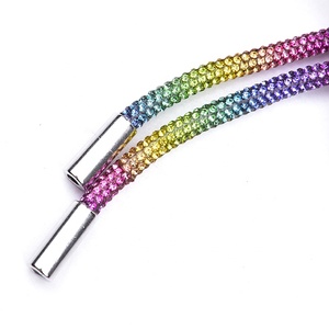 138Cm Dài 6Mm Vòng Pha Lê Dây Rhinestone Dây Rút Bling Hoodie Chuỗi Để Trang Trí - Product Image 6