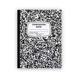 Cuaderno de composición de mármol personalizado de tamaño A5 para niños, estudiantes, escuela ancha, impresión a rayas, 72 hojas suaves/duras, línea francesa - Product Image 3