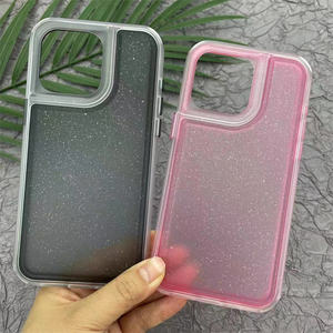 Custodia per telefono cellulare con Glitter brillante, custodia rigida per PC antiurto, per Realme Note 50 C67, 4G, C55, <span class=keywords><strong>C53</strong></span> - Product Image 3