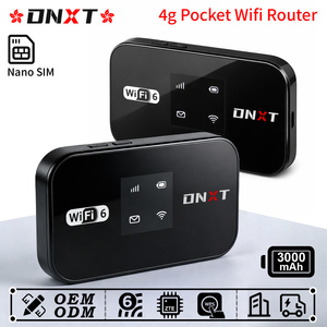 เราเตอร์พกพา DNXT Pocket Wifi Router WiFi6 300Mbps สำหรับรถยนต์ รองรับ WPS แบตเตอรี่ 3000mAh ไร้สาย ใช้งานเป็น AP ได้ พกพาสะดวก เหมาะสำหรับใช้งานในงานปาร์ตี้ - Product Image 1