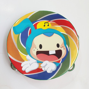 Tambourin à une rangée pour l'éveil musical Orff, instrument d'éducation précoce, hochet à main, jouet pour l'éveil musical des bébés - Product Image 3