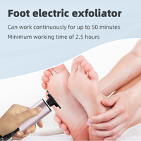 KV 2025 pieds électriques dissolvants de callosités Rechargeable Portable électronique fichier de pied outils de pédicure Kit de dissolvant de callosités électriques