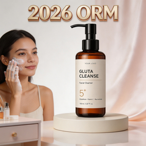 คลีนเซอร์ล้างหน้าสูตรอ่อนโยน GLUTACLEANSE สำหรับขายส่ง รับผลิตแบบ OEM ทำความสะอาดผิวได้ทุกประเภท ใช้ได้ทุกวัน - Product Image 4
